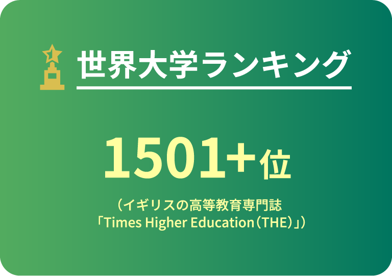 世界大学ランキング 1501+位